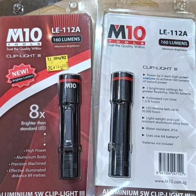 Terlaris Senter M10 LE 112 SALE