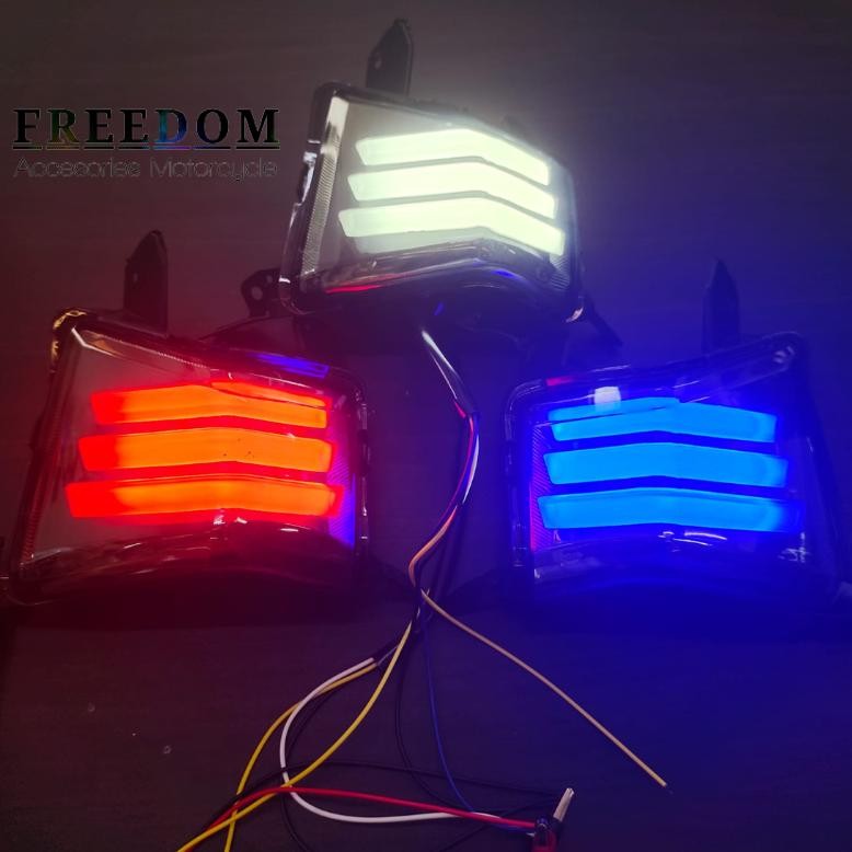 Lampu sen nmax old jpa sen kuning senja biru merah putih nmax 2017 2018 2019 variasi