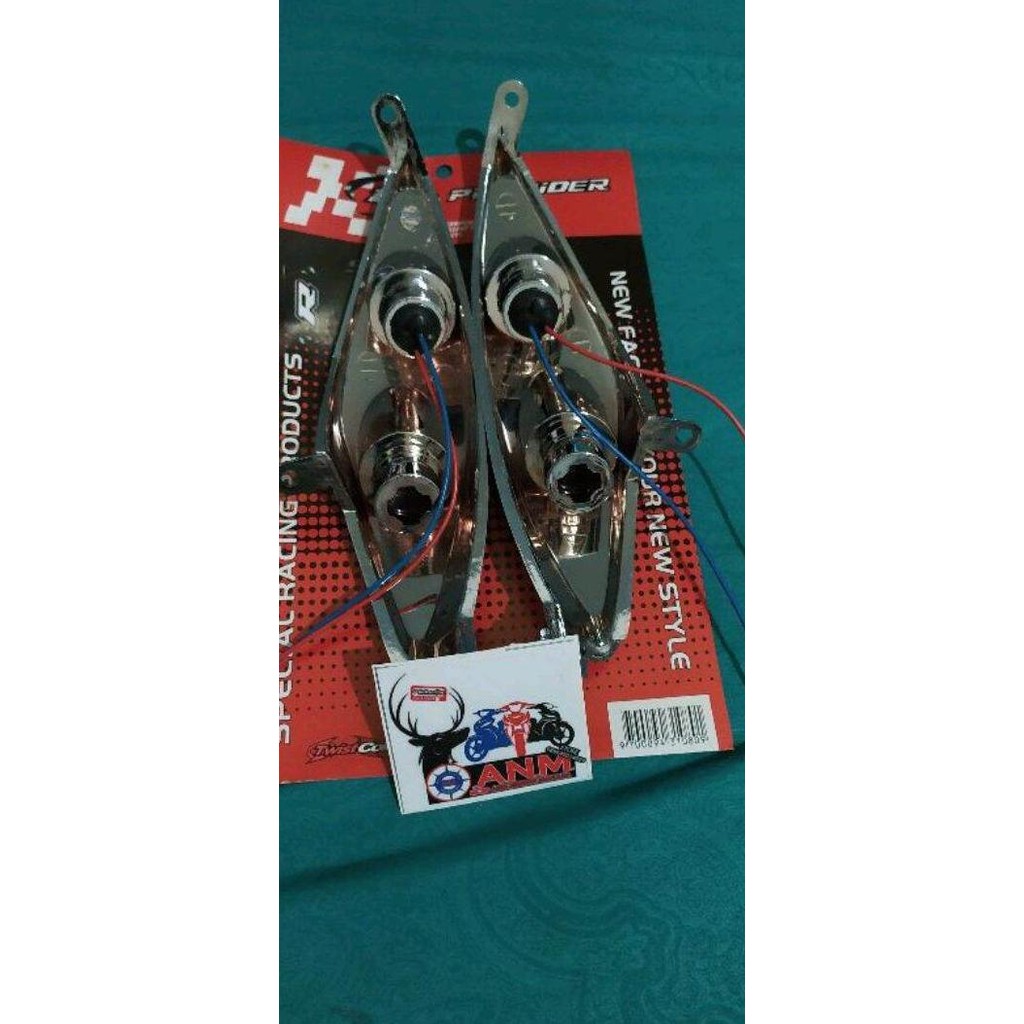 Lampu sen Variasi croom jupiter mx old 2005-2010