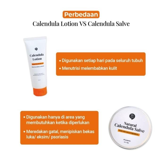 Biotalk Bundle Eczema Psoriasis Eksim Lotion Calendula Healing Salve