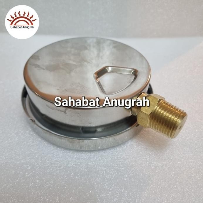 16 bar Pressure gauge 4 inch wiebrock murah