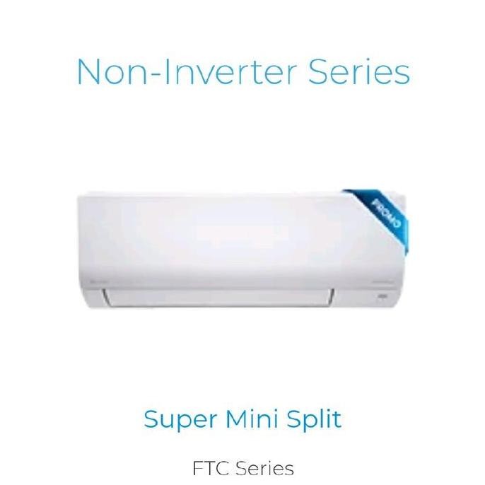 INDOOR AC DAIKIN 1 PK FTC25NV14 THAILAND ORI RESMI + REMOTE CONTROL murah