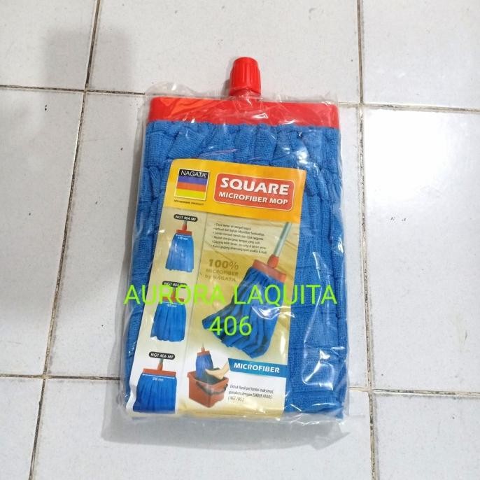 Refill Kain Pel Handuk Microfiber Nagata 406 /Pel Lantai Kain Handuk