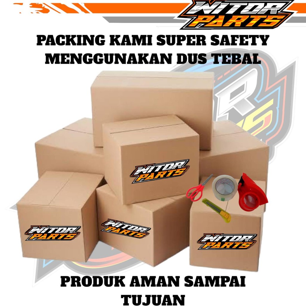 WITOR - Batok Kepala Depan Belakang Set Lampu Dan Sein Honda Supra Fit New Fit X Fit S Fit R Silver 