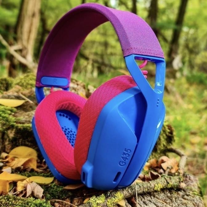 Logitech G435 Wireless + Bluetooth Gaming Headset Lightweight G 435