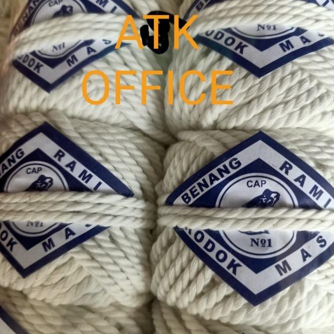 

ready !!! Benang rami kodok mas N01 60 / Tali rami kodok mas 60