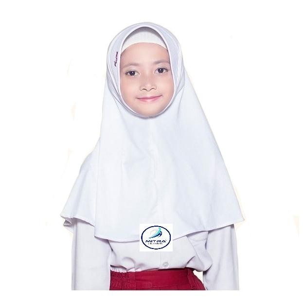 Jilbab Putih Anak Perempuan Sd Kerudung Putih Anak Perempuan Hijab Putih Anak Perempuan Sd Bahan Pe