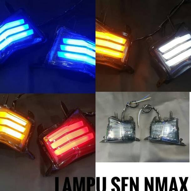 Mvp Gallery - LAMPU SEN NMAX OLD LED / SEN NMAX DEPAN PUTIH BIRU MERAH