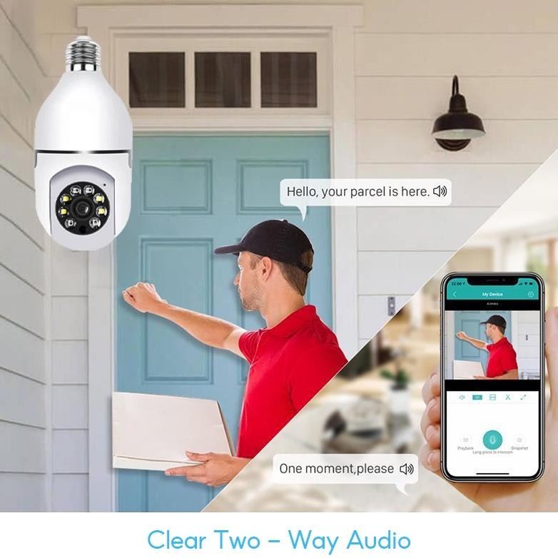 CCTV kamera v380 jarak jauh cctv mini sambung ke hp 1080P cctv satu paket lengkap cctv wireless wifi