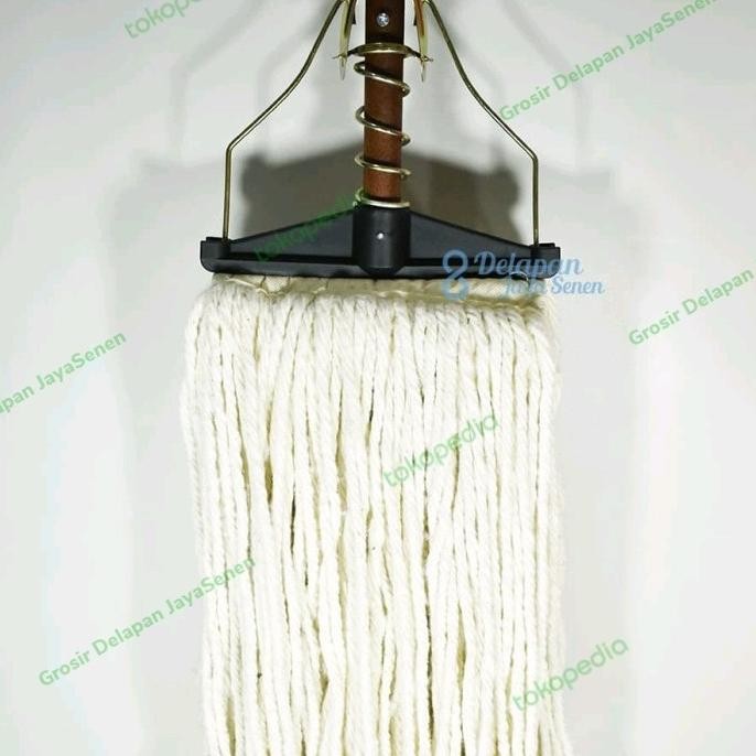 Pel Gagang Kayu | Pel Lantai | Pel Lantai Kayu | FLOOR MOP size XL