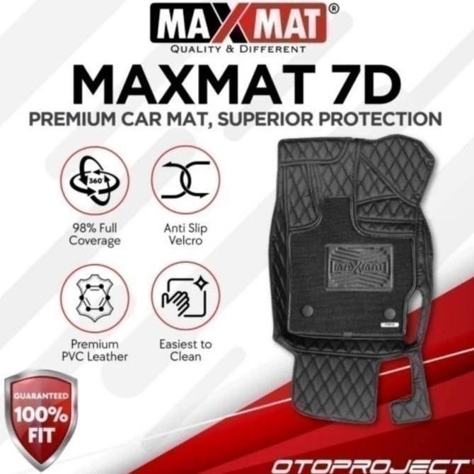 Karpet Maxmat 7D Otoproject Innova Zenix Q Hybrid Full Bagasi + Coil Mat Ready Stok