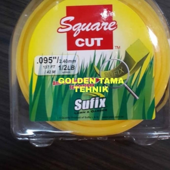 senar potong rumput sufix 1/2 lb