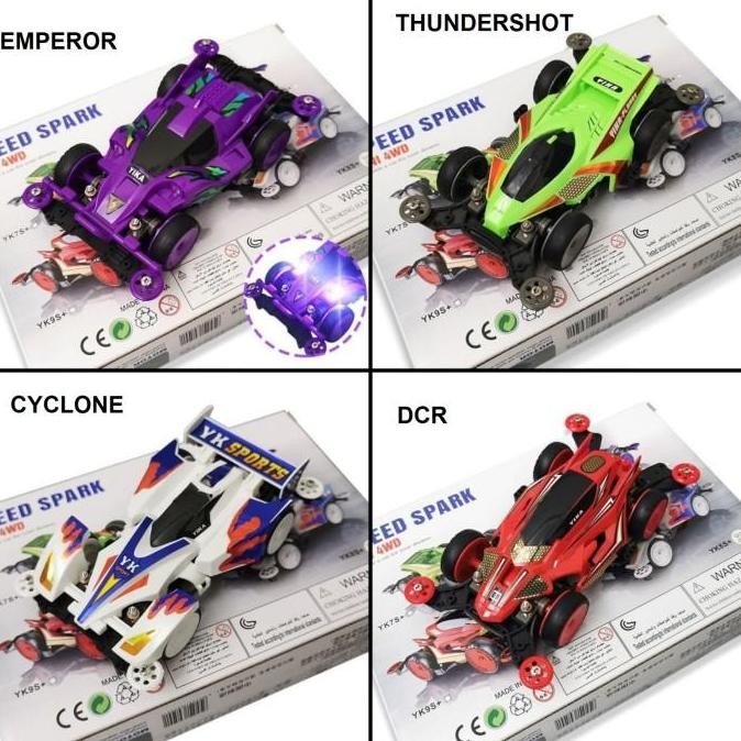 Yika Mini 4Wd Suspension Chassis Emperor - Dcr - Thundeshot - Cyclone Co