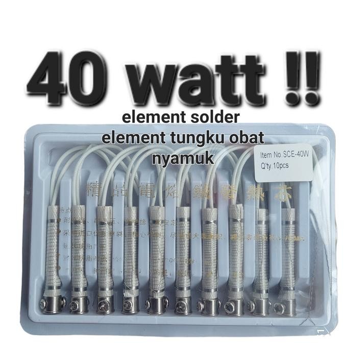 Update elemen solder 40 watt elemen spoel spul solder 40w tojil4 Murah