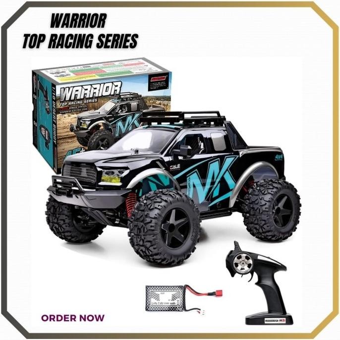 Mobil Rc 1:10 Skala 45 Kmh Mobil Remote Control Besar Berkecepatan Tinggi 4X4 Off Road Monster Truck