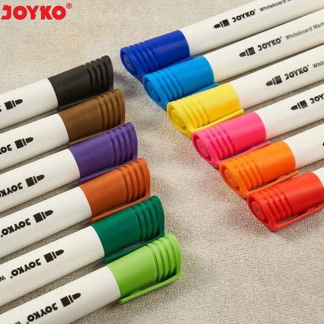 

Joyo Color Whiteboard Marer 12 Colour Et Pidol Warna Warni Joyo 12 Warna Et Wmc51