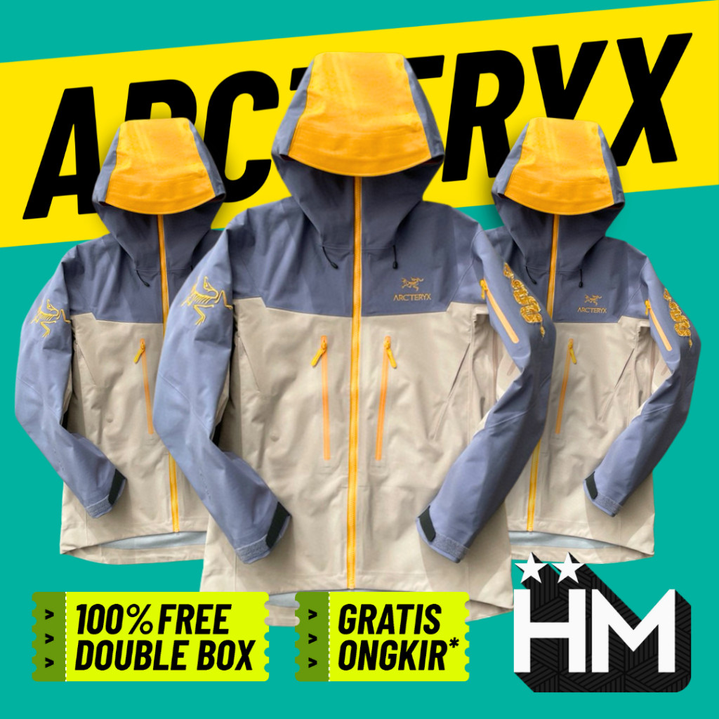 Arcteryx Alpha SV Lunar New Year Gorpcore Jacket Outdoor Waterproof Anti Air (Size S-XXL)