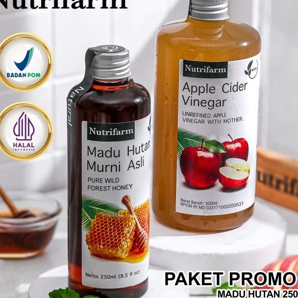 

Nutrifarm Paet Cua Apel Ml Dan Madu Hutan 250 Ml