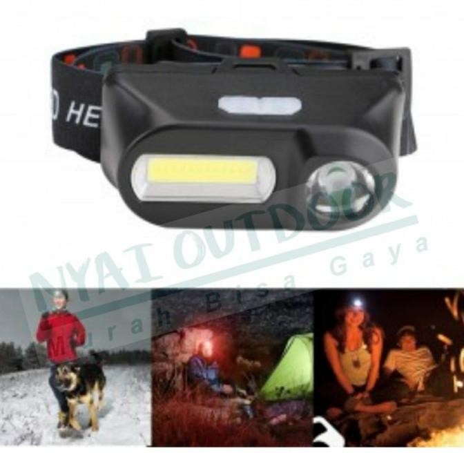 headlamp senter kepala led super bright