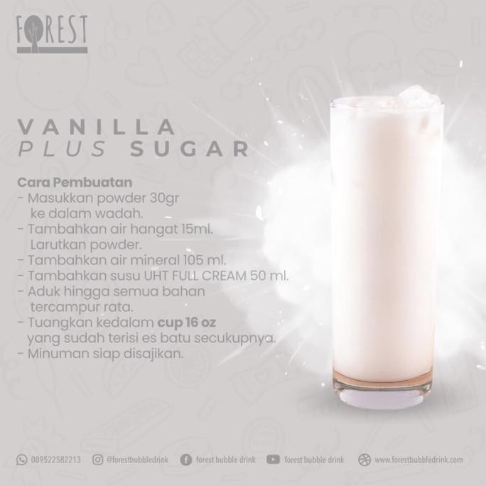 

Spesial Promo/ Bubuk Minuman Rasa Vanilla 1000G Plus Gula - Forest Bubble Drink [Terlaris/Terbaru/Recommended]