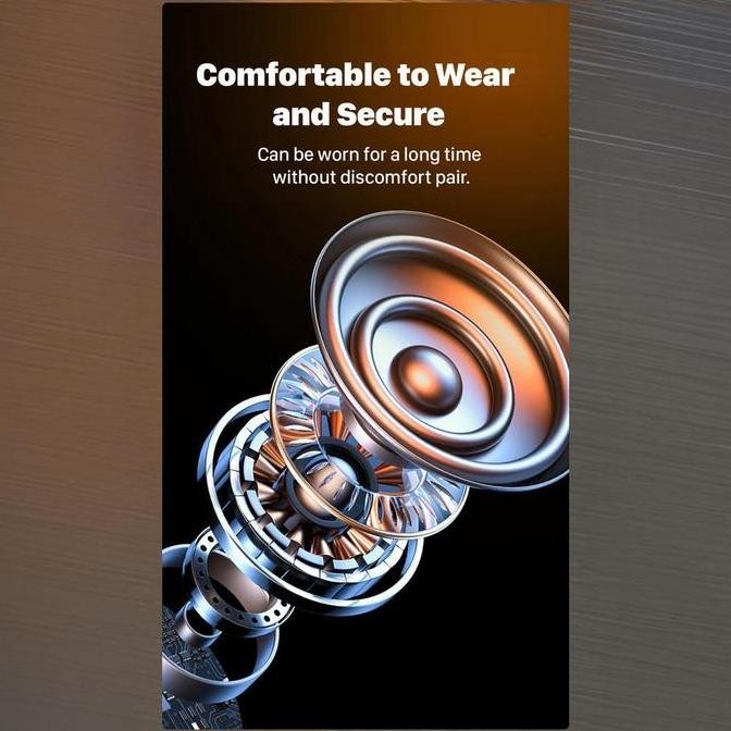 Hyundai x Transformer T09 Headset Bluetooth OWS Earphone Earhook TWS Gaming Low Latency Headphones W