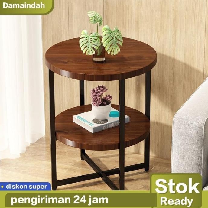 Meja Kecil / Coffe Table / Meja Sudut / Meja Kopi / Meja Bulat / Minimalis