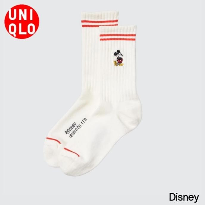HEATTECH Kaos Kaki Anya Hindmarch x UNIQLO Socks Original