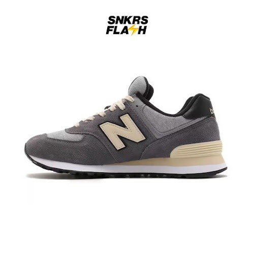 NEW BALANCE 574 Grey Day 2024 Sepatu Sneakers Unisex - U574LGG - Size 37