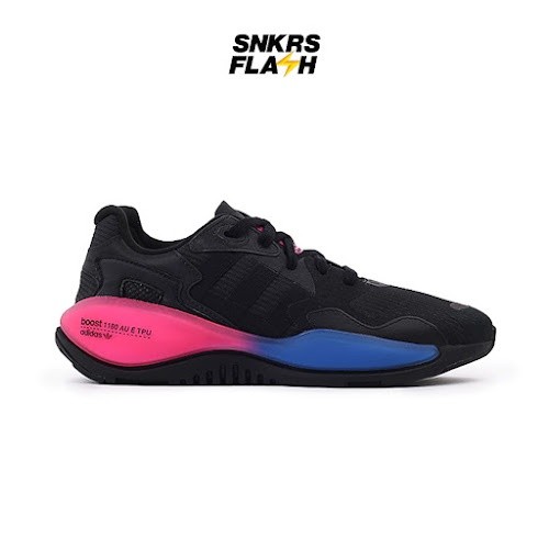 ADIDAS Zx Alkyne Black Shock Pink Sepatu Sneakers Pria - FV2316 - Size 42