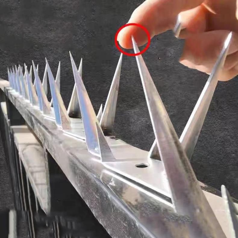 1.25M Kawat Wall Spike Anti Maling Panjat Pagar Kawat Duri Setajam Silet Untuk Anti Maling Panjat Pa