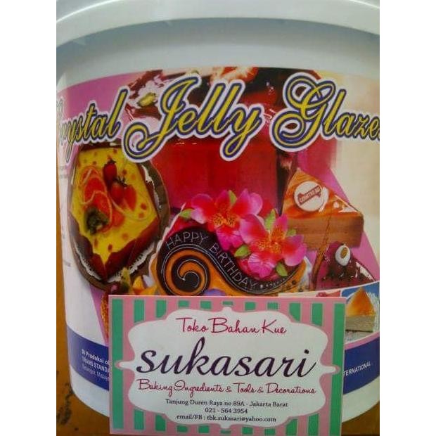

Murah Crystal Jelly (Natural Clear Glaze) 5Kg Pail Trans Crystal Neutral