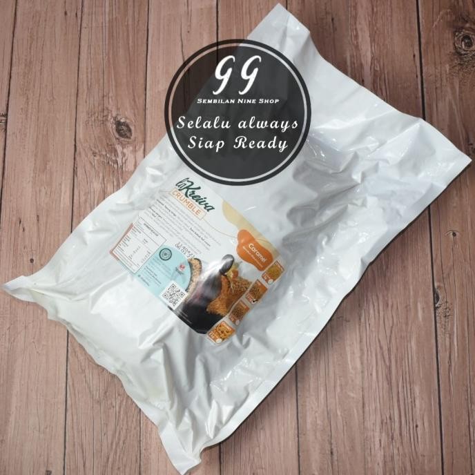 

Grosir La Kreiva Crumble Caramel 2,5 Kg Biskuit Karamel Remahan Crumb Crumbs