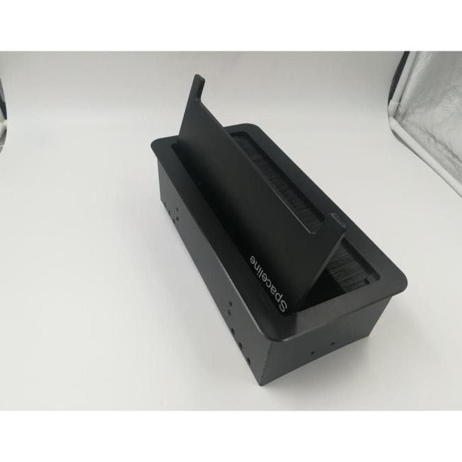 Terjangkau Flip Box Stop Kontak Grommet Penutup Lubang Kabel Eubiq