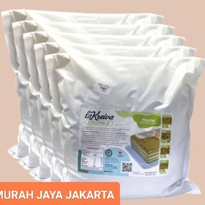 

Murah La Kreiva Crumble Matcha Repack 1 Kg