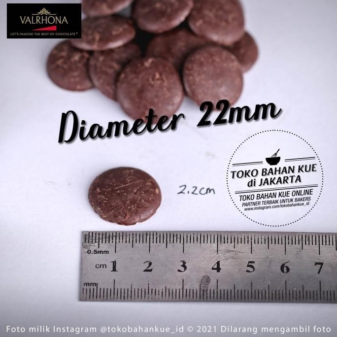 

Murah Valrhona Ariaga Noire 66% 100Gr Dark Chocolate Couverture Coin