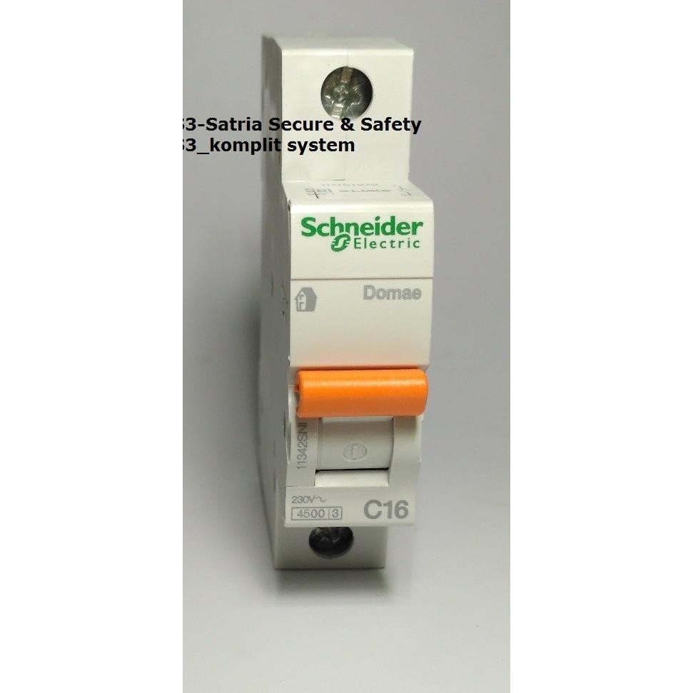 Spesial Mcb 16A Mcb Schneider Seri Domae C16