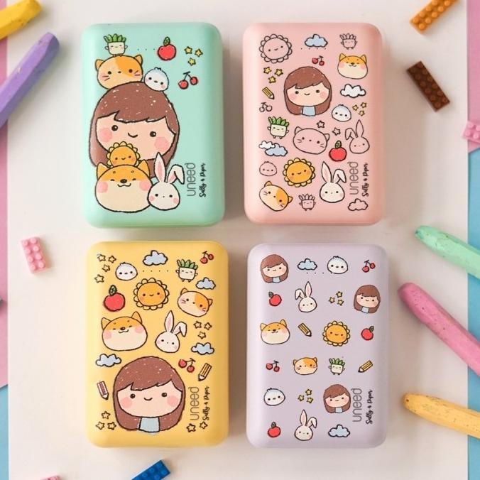 USKETCH by UNEED x Sallyandpiper Mini Powerbank 10.000mAh Sally Piper