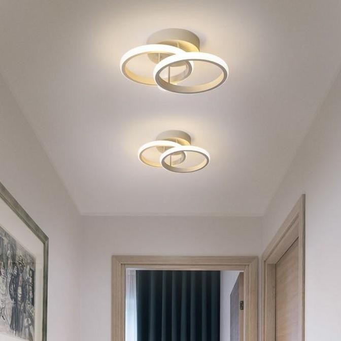 Lampu Plafon LED Lampu Hias ern Lampu 3 Warna