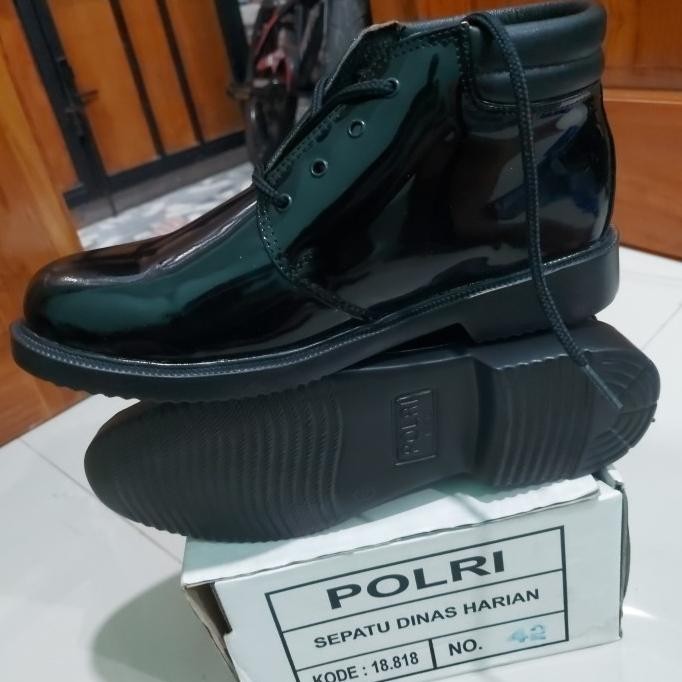 SEPATU PDH POLISI JATAH ps10