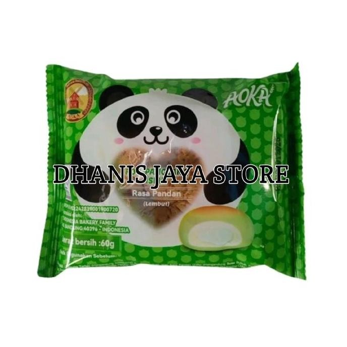 

Grosir Roti Aoka Panda 1 Dus Isi 60 Pcs
