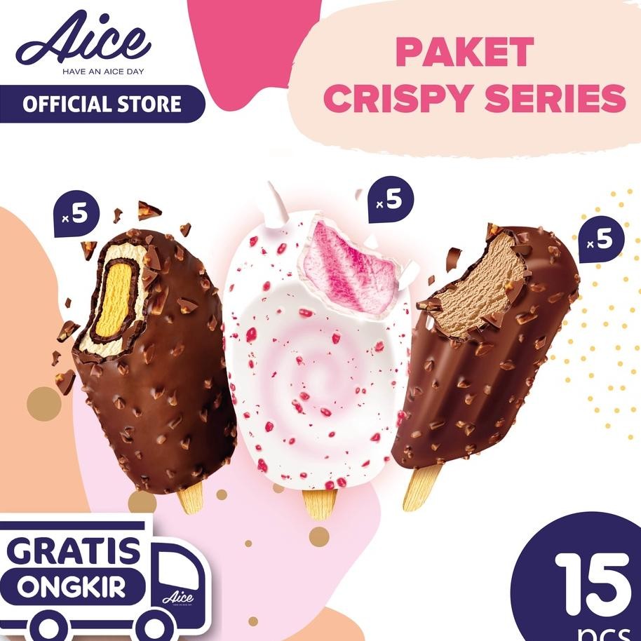 

Paet Aice Ice Cream Cripy Erie E Rim Ii 5 Pc Chocolate 5 Pc Trawberry 5 Pc Coffee