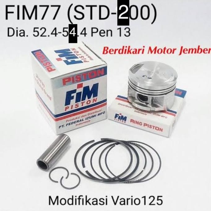 Piston FIM Honda Vario 125 Pin13 FIM77