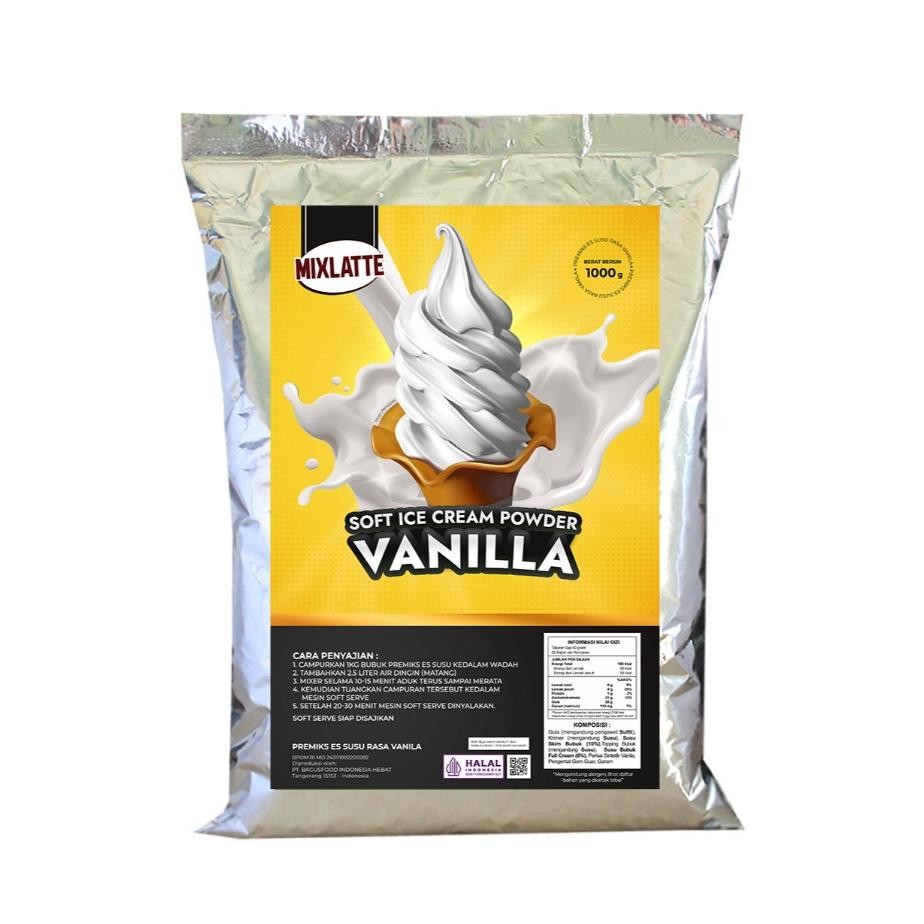 

Bubu Ice Cream Vanilla Oft Ice Cream Powder 1 G