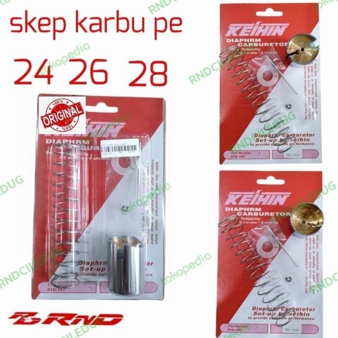 skep karbu pe 28 26 24 original KEIHIN Thailand kuningan