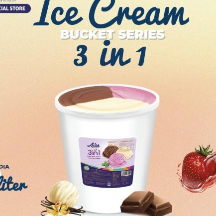 

Aice Buet 3In1 5 Liter Dan 8 Liter Trawberrychocolatevanilla E Rim