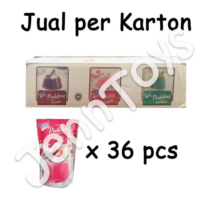 

Murah Jenntoys - Nutrijell Puding Susu Pudding Powder Pudding Susu 1 Karton