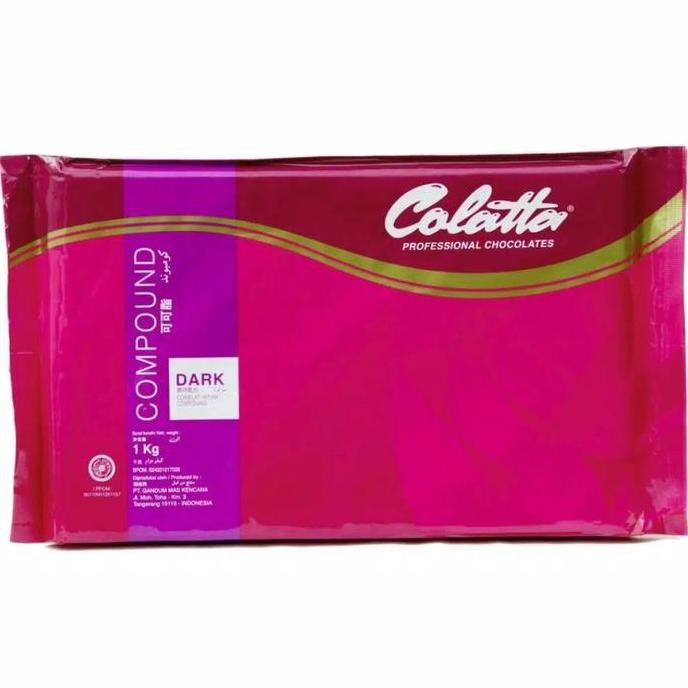 

Promo Colatta Dark Chocolate Compound 1 Kg Coklat