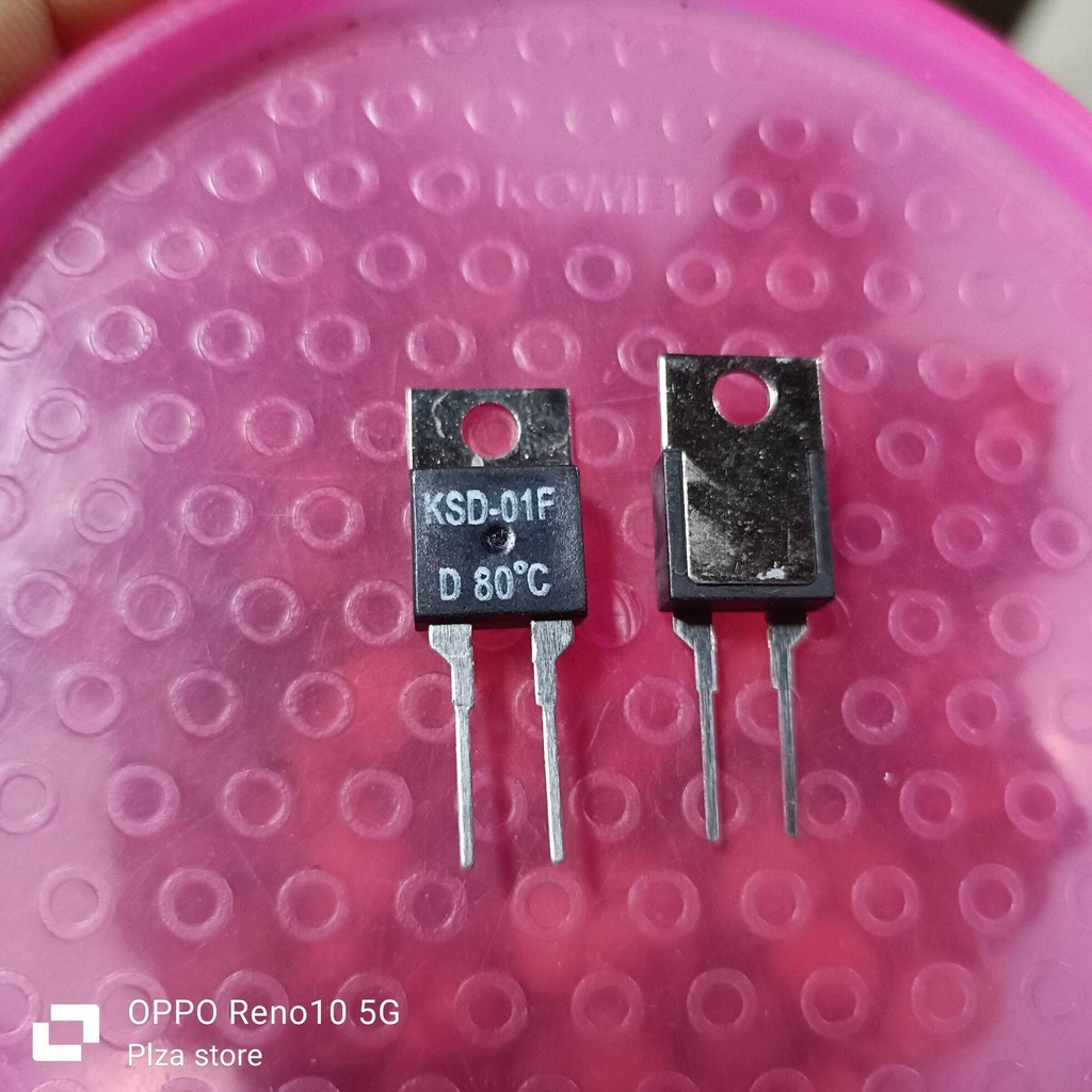 THERMOSTAT KSD-01F 80C D ORIGINAL