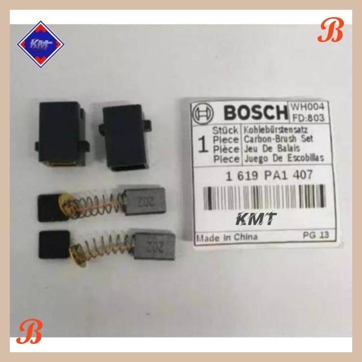 [KMT] RUMAH CARBON BRUSH BOR BOSCH GSB 550 / GSB 1300 ORIGINAL PART BOSCH