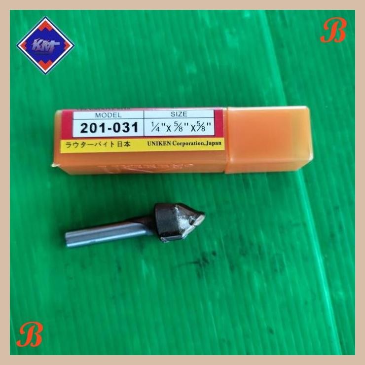 [KMT] MATA PROFIL ACP MATA ROUTER V GROVE 16MM 1/4" 5/8" 5/8" 201 031 UNIKEN